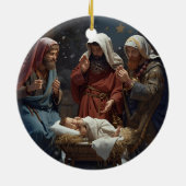 Christian Journal for Her, Bible Scriptures Keramisch Ornament (Achterkant)