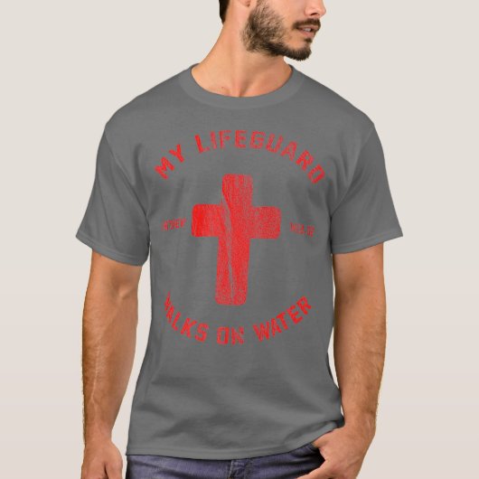 Christian Lifeguard Premium T-shirt (Voorkant)