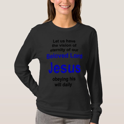 Christian lifestyle Multilingual Series English ve T-shirt (Voorkant)