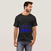 Christian lifestyle Multilingual Series French ver T-shirt (Voorkant volledig)