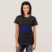 Christian lifestyle Multilingual Series French ver T-shirt (Voorkant volledig)
