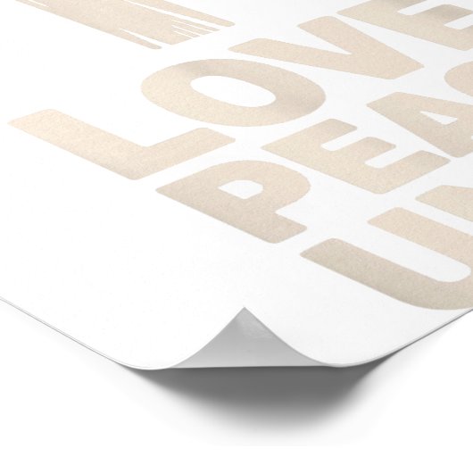 Christian Love Peace Unity Day Poster (Hoek)