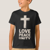 Christian Love Peace Unity Day T-shirt (Voorkant)