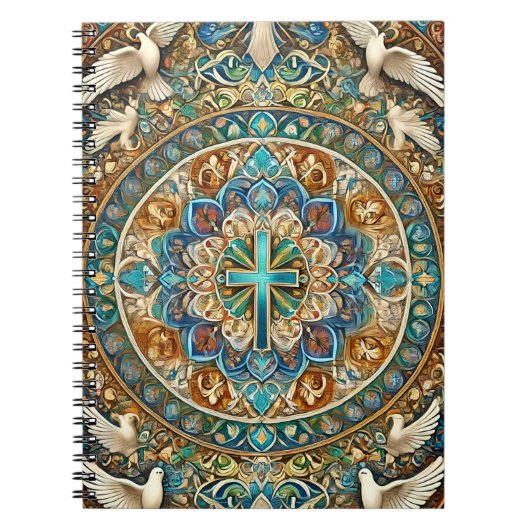 Christian Mandala Inspirational Notitieboek (Voorkant)