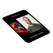 Christian Memorial Keepsake Baseball Softball Magneet (Rechterzijde)