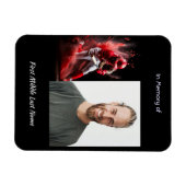 Christian Memorial Keepsake Baseball Softball Magneet (Horizontaal)