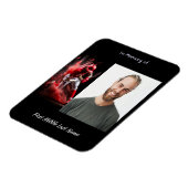 Christian Memorial Keepsake Baseball Softball Magneet (Linkerzijde)