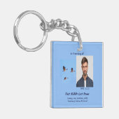 Christian Memorial Keepsake  Canada Goose Outdoors Sleutelhanger (Voorkant Links)