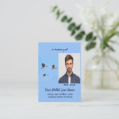 Christian Memorial Keepsake  Canada Goose Outdoors Visitekaartje (Staand voorkant)