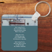 Christian Memorial Keepsake Commercial Fisherman Sleutelhanger (Achterkant)