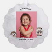 Christian Memorial Keepsake Hedgehog Children Ornament Kaart (Voorkant)