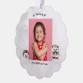 Christian Memorial Keepsake Hedgehog Children Ornament Kaart (Links)