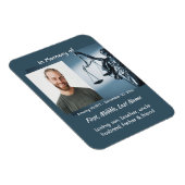 Christian Memorial Keepsake Scales Justice Law Magneet (Rechterzijde)