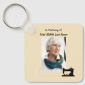 Christian Memorial Keepsake Seamstress  Sleutelhanger (Voorkant)