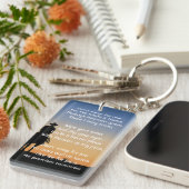 Christian Memorial Western Horse Back Riding Sleutelhanger (Voorkant Rechts)