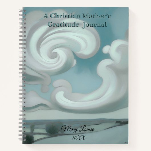 Christian Mother’s Gratitude Spiral Notebook Notitieboek (Voorkant)
