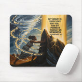 Christian Mouse Pad For Black Women Muismat (Met muis)