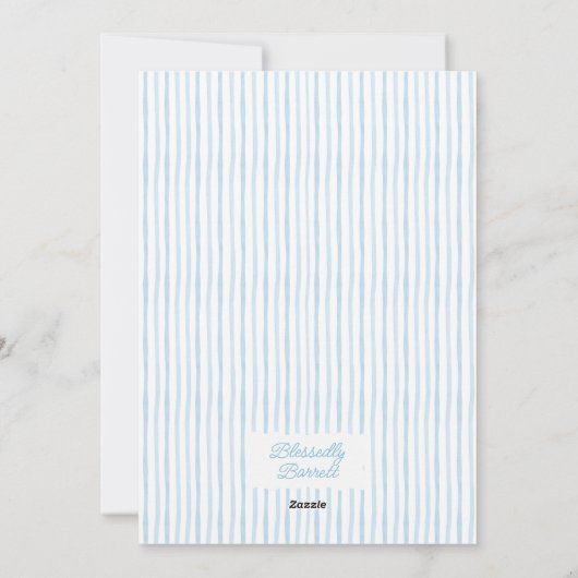 Christian Nativity Photo Greeting Christmas Card,  Feestdagenkaart (Achterkant)