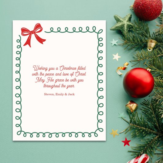 Christian Nativity Scene Religious Christmas Feestdagenkaart