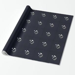 Christian Nazarene Symbol on Navy Blue Cadeaupapier