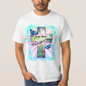 Christian New Creation Cross T-shirt (Voorkant)