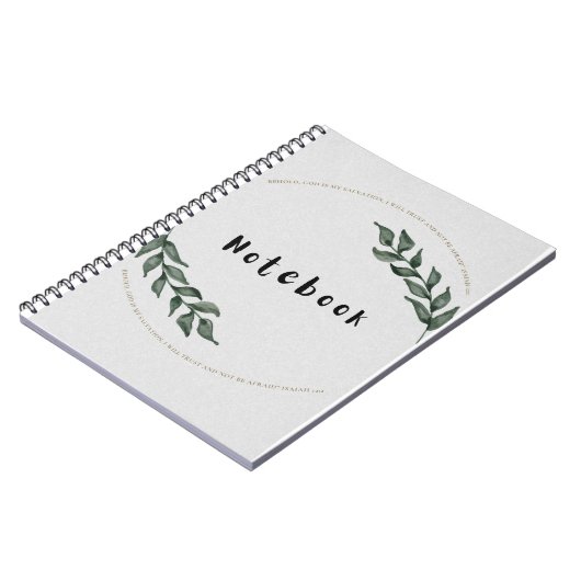 Christian Notebook for Bible Journaling Notitieboek (Linkerzijde)