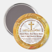 Christian Party Favors for Adults, Church Magnets Magneet (Voorkant / Achterkant)