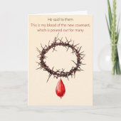 Christian Passover Card Kaart (Voorkant)