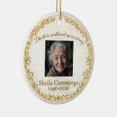 Christian Personalized Ornament Memorial  (Rechts)