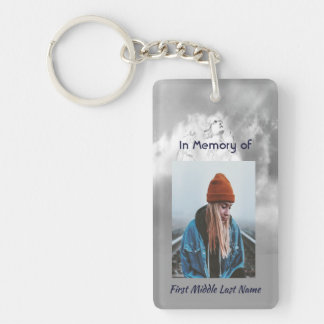 Christian Poem Memorial Keepsake Angel Sky Clouds  Sleutelhanger