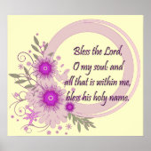 Christian Poster with Scripture (Voorkant)