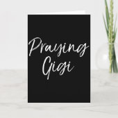 Christian Prayer Mother's Day Gift For Grandma Pra Kaart (Voorkant)