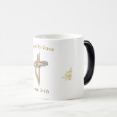 Christian Prayer Mug Verses Magische Mok (Voorkant rechts)