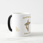 Christian Prayer Mug Verses Magische Mok (Voorkant links)