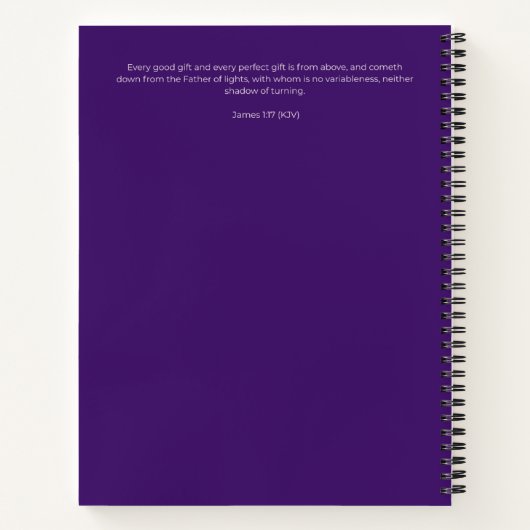 Christian Pregnancy Journal | Second Trimester Notitieboek (Achterkant)