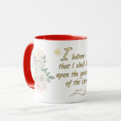 Christian Psalm 27:13 Coffee Mug Mok (Voorkant links)