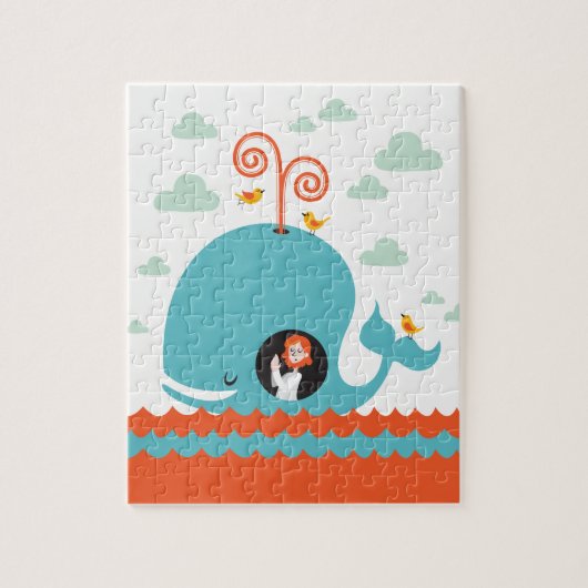 Christian Puzzle Bible Story Jonah And The Whale Legpuzzel (Verticaal)