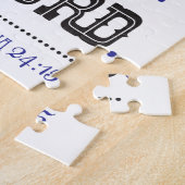 Christian Puzzle With The Bible Scriptur Joshua 24 Legpuzzel (Zijkant)