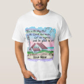 Christian Rejoice Lighthouse   T-shirt (Voorkant)