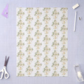 Christian Religion Theme Jesus Typography Cross Tissuepapier (Craft)