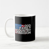 Christian Religious God Jesus Patriotic Men Women  Koffiemok (Links)