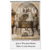 Christian Religious Holy Land Travel Photography Kalender (Hoes)
