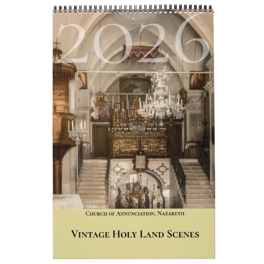 Christian Sacred Sites New Testament Kalender (Hoes)