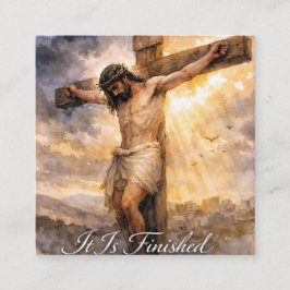 Christian Salvation Tract Cards Vierkante Visitekaartje