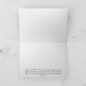 Christian Scripture Lake Sunrise Sympathy Kaart (Binnen)