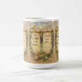 Christian Scripture Mug " The Lord Is My Helper"  Koffiemok (Center)