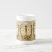 Christian Scripture Mug " The Lord Is My Helper"  Porselein Kop (Voorkant)