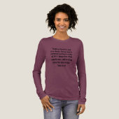 Christian Scripture Tri-Blend Shirt (Voorkant)