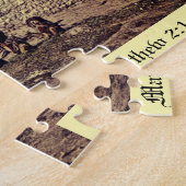 Christian Scripture Vintage Holy Land Photo Legpuzzel (Zijkant)