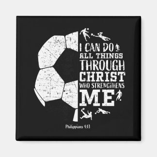 Christian Soccer Faith Graphic Bible Verse Philipp Magneet